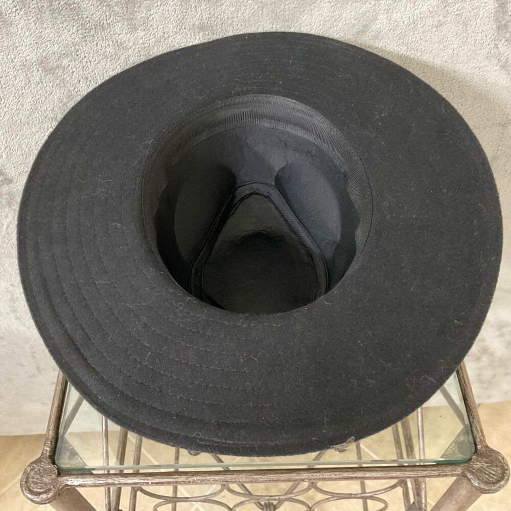 Torrid Rancher Rodeo Hat Wide Brim Adjustable S/M black western - Picture 7 of 8